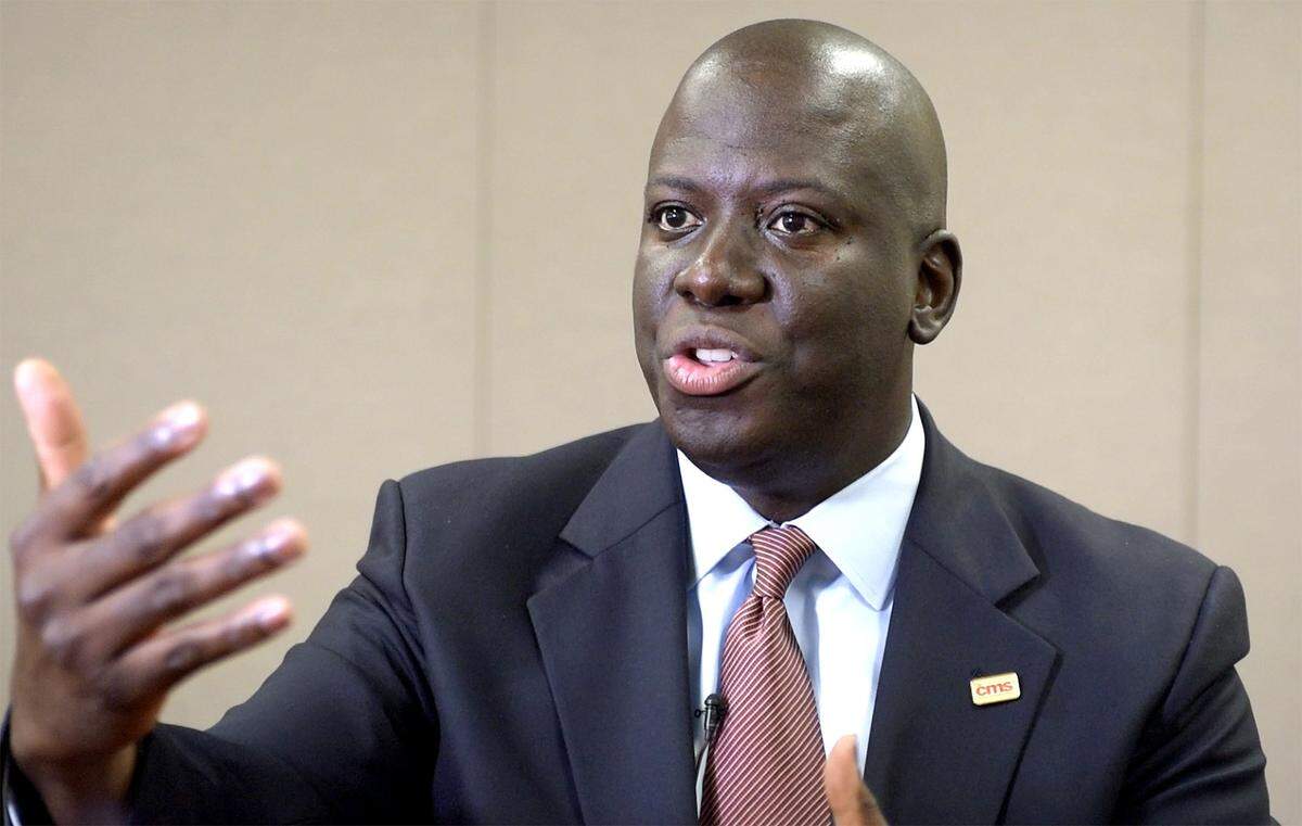 CMS Superintendent Earnest Winston 