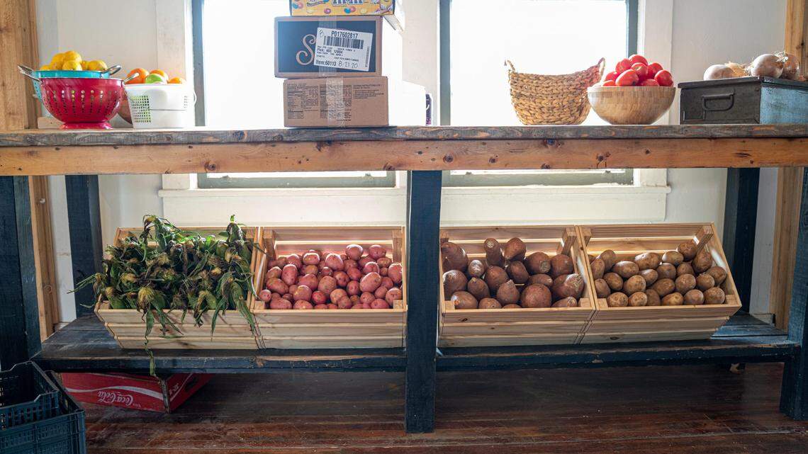 Produce will now be available at Noda Company Store + Grocery. Owners Joey Hewell and Scott Lindsley said there will only be a limited number of people in the store at one time.