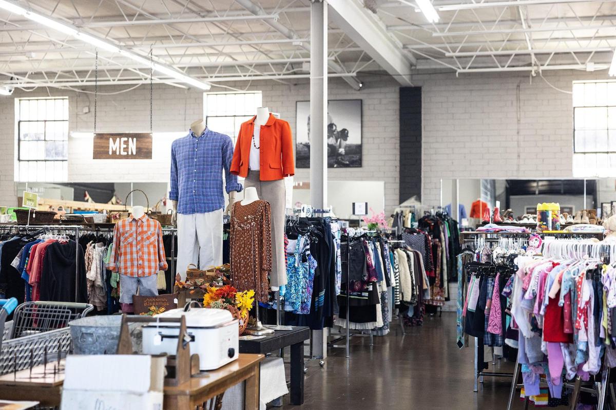 The WearHouse at 127 Stetson Drive won The Charlotte Observer’s Reader’s Choice best thrift store contest from a field of 16 stores chosen by readers.