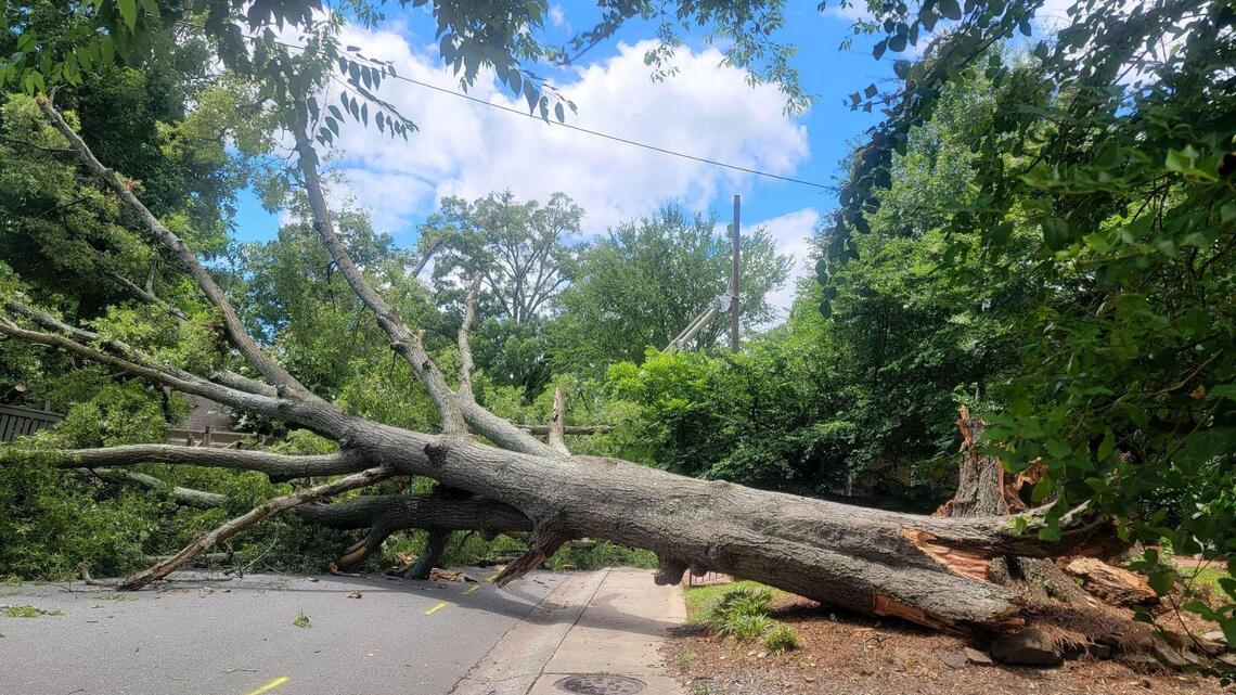 Elsa update: Hundreds of power outages reported in Charlotte ...