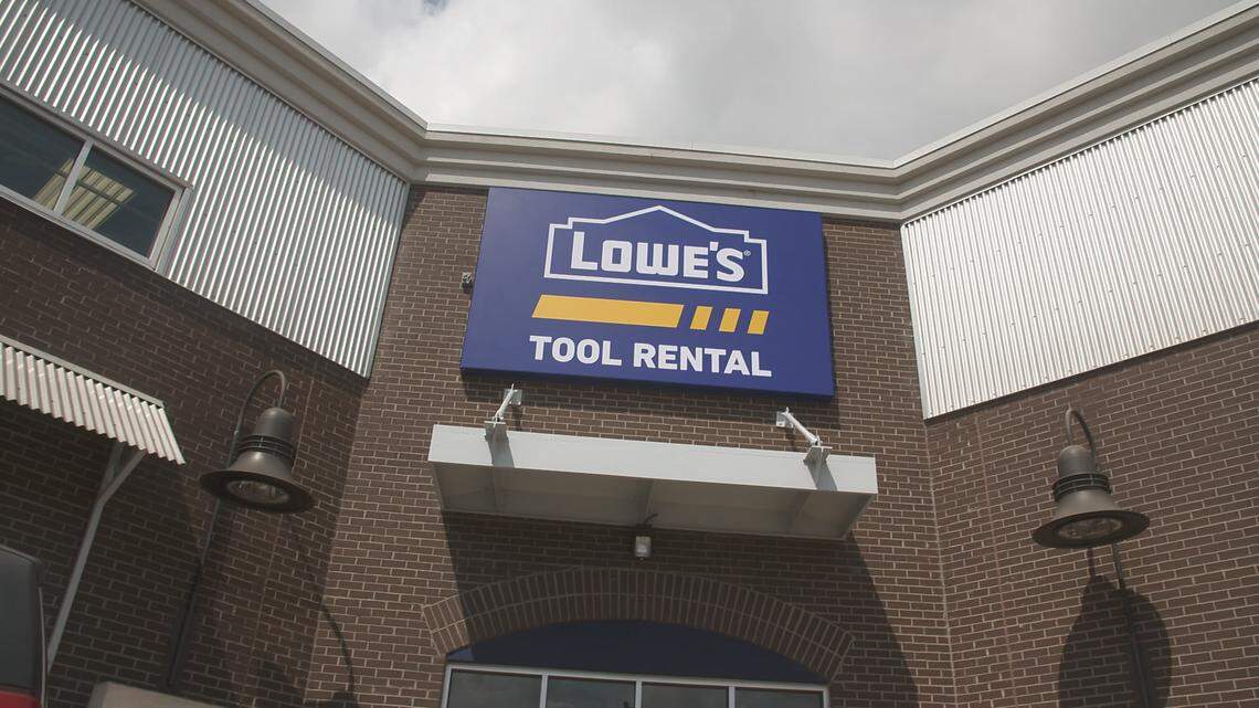 The first Lowe’s Tool Rental will open Aug. 20 at 217 Iverson Way in Charlotte, offering rentals of commercial-grade equipment.