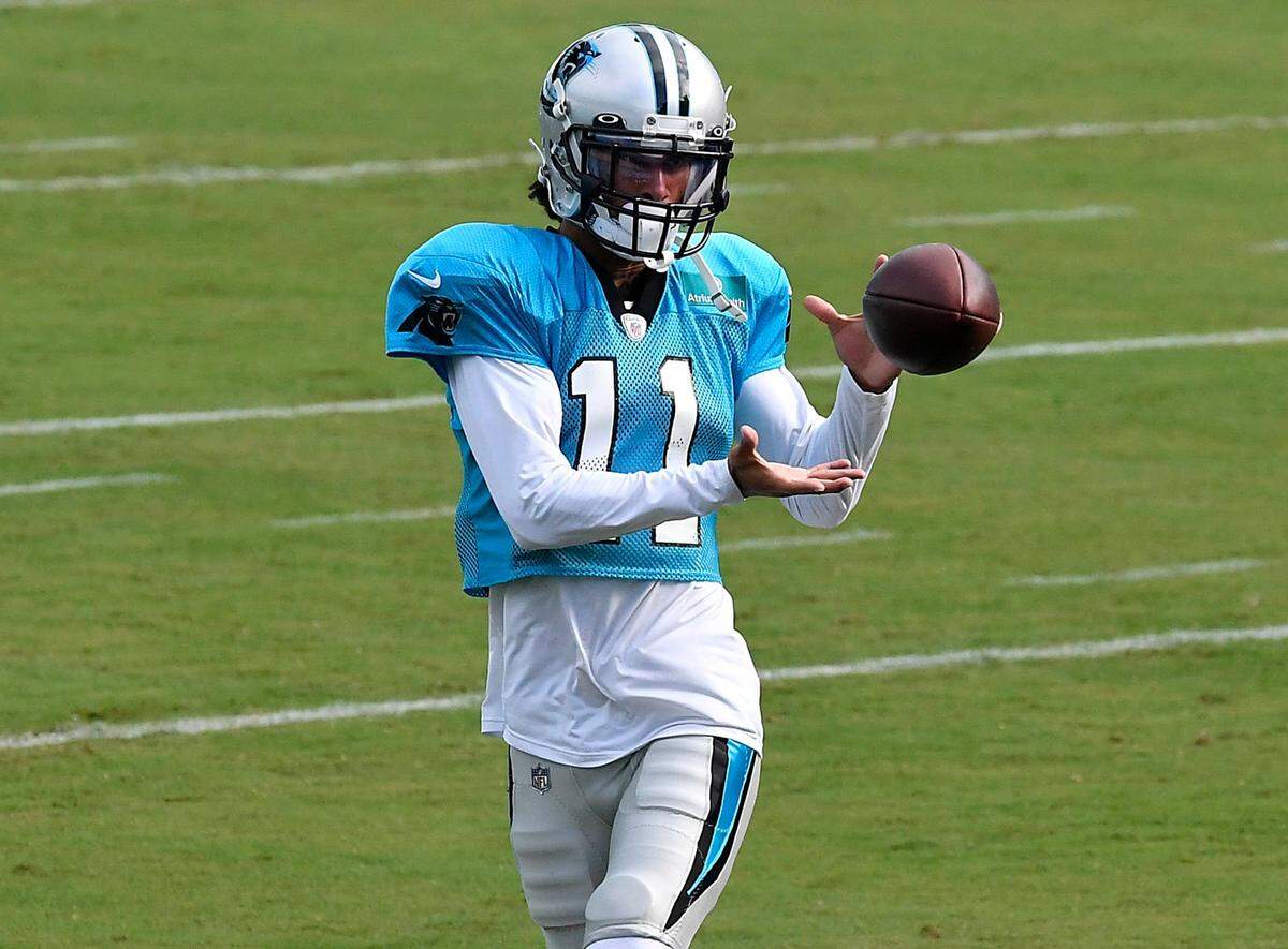 Panthers wide receiver Robby Anderson also played for new Carolina coach Matt Rhule at Temple.