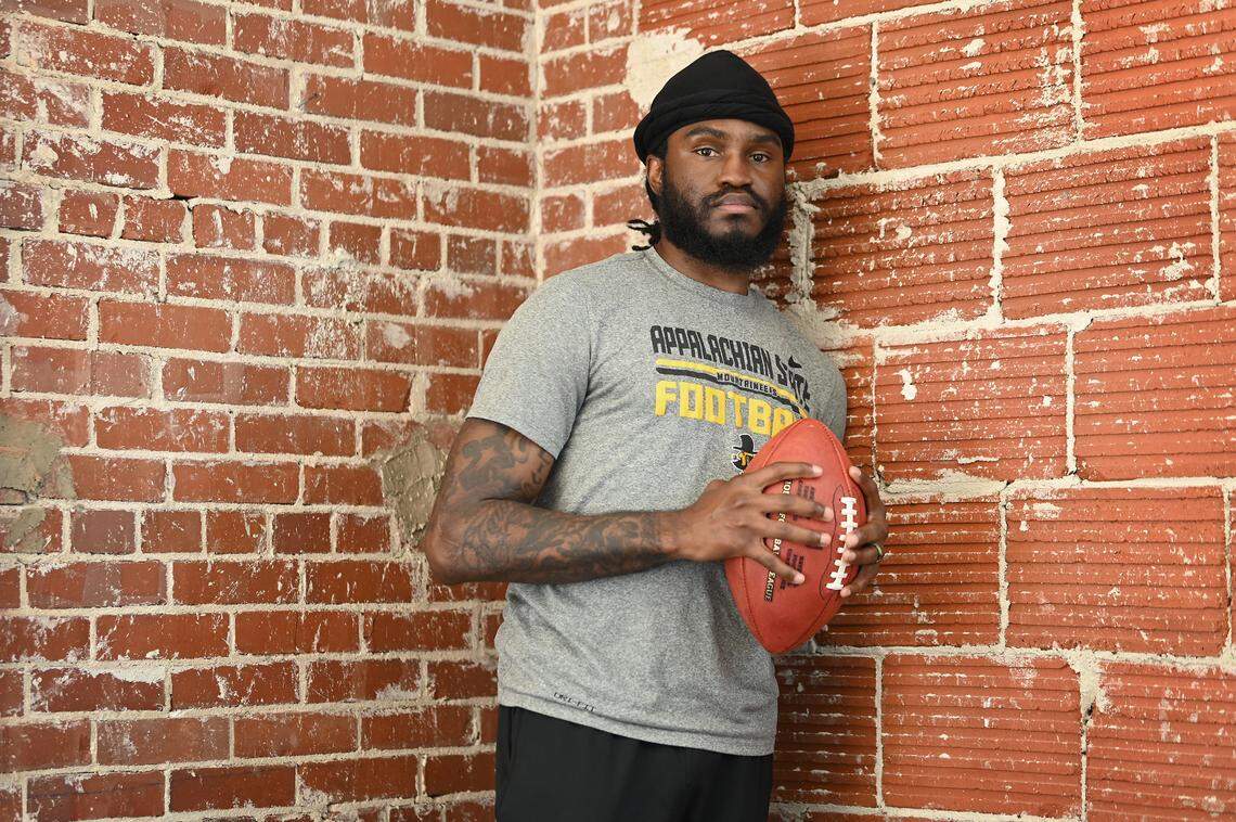 Armanti Edwards on Monday, April 17, 2023. Edwards was a four-time All American for Appalachian State University from 2006-2009. Edwards also was a two-time FCS National Player of the Year and a two-time FCS national champion. Following his collegiate career Edwards played in the NFL for the Carolina Panthers, Cleveland Browns and Chicago Bears. He finished his professional career in the Canadian Football League.