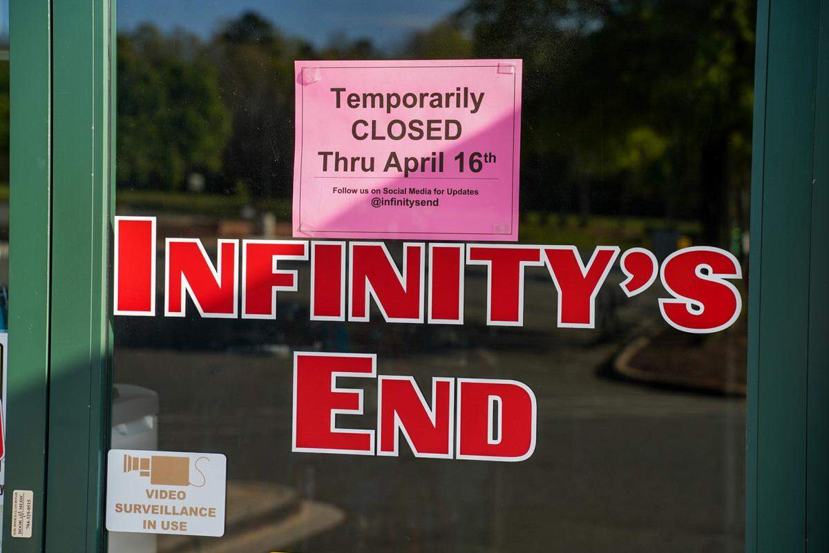 Infinity’s End on April 4, 2020, during the COVID-19 pandemic.