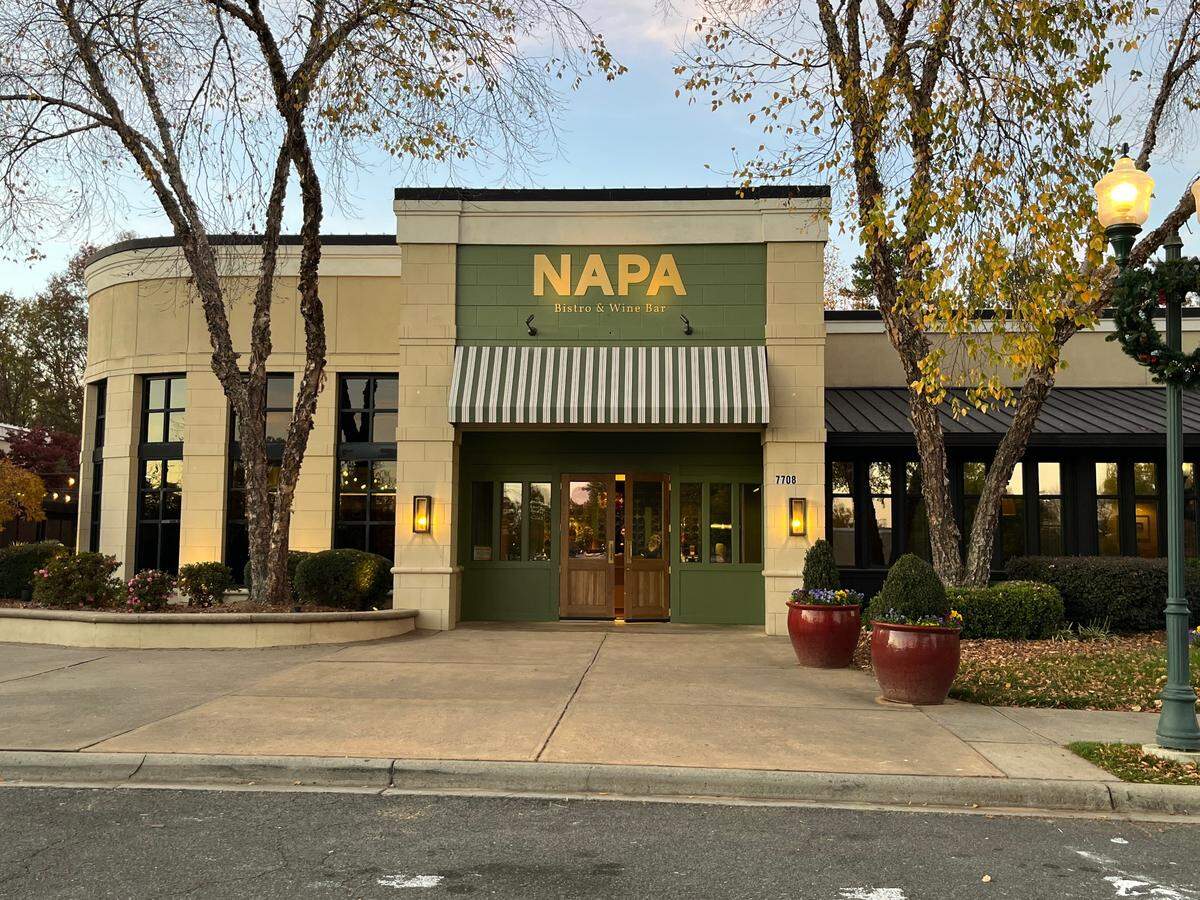 Napa Bistro & Wine Bar is located at 7708 Rea Road.