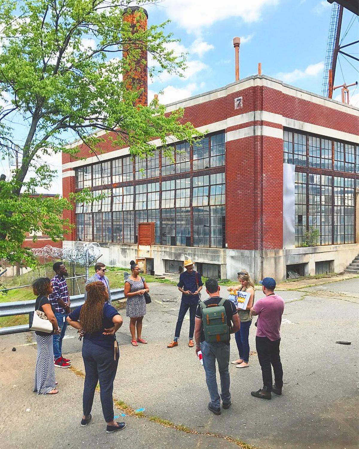 ATCO Properties & Management wants to transform Camp North End into a mixed use space that housing, retail, artist space and restaurants.