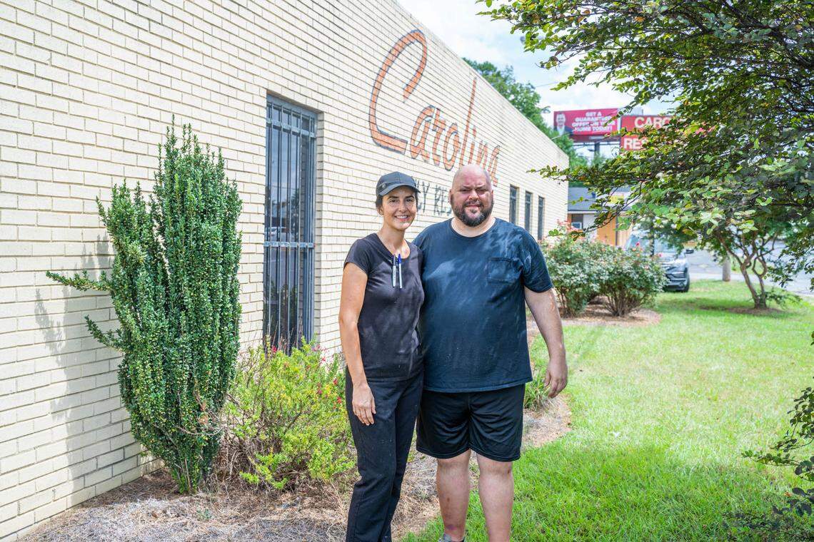 Maria Kotros and Gus Garvrilis are the brother and sister owners of Carolina Family Restaurant.