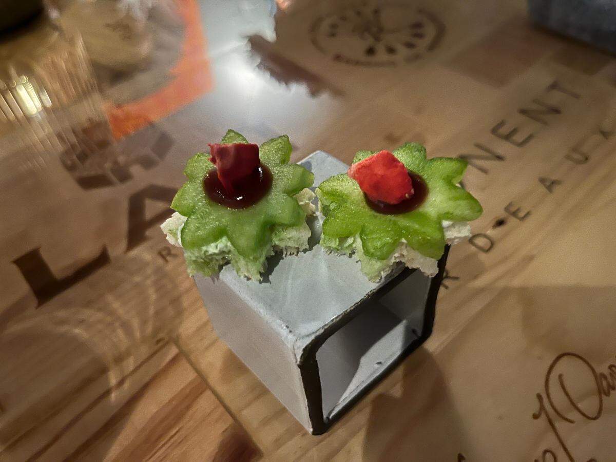 Hors d’oeuvres at Counter-.