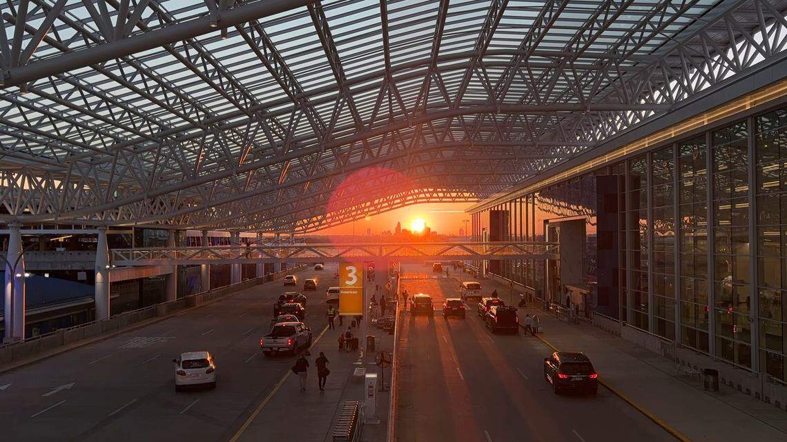 Charlotte Douglas International Airport is relocating rideshares to the inner lane of the upper-level departures area for drop-offs and pick-ups.
