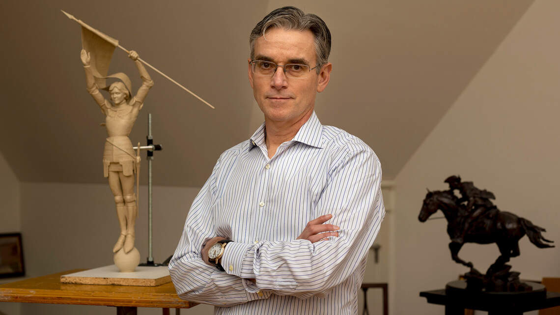 Veteran Charlotte artist is sculpting Billy Graham statue destined for the US Capitol