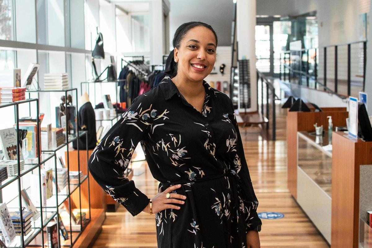 During the pandemic, “everyone had to pivot in their roles to be more malleable to encompass this new digital age,” said Carla Jarrett, the Gantt Center’s visitor experience and museum store manager.