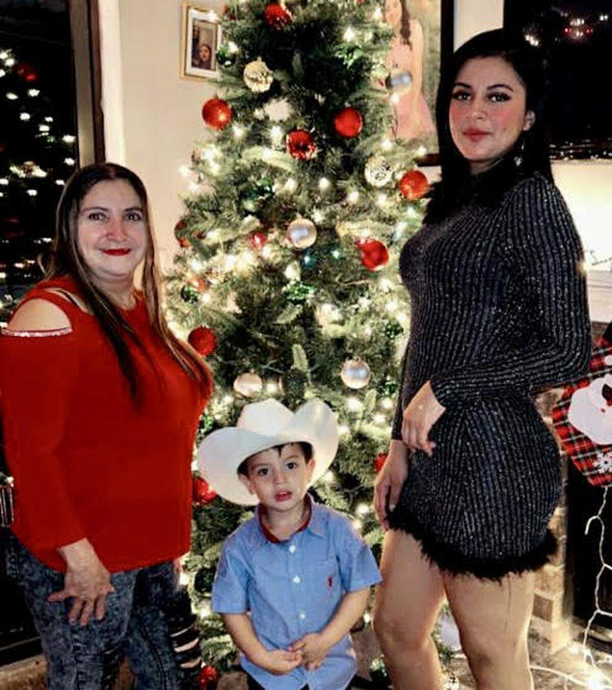 From left: Rosalina Santos, 3-year-old Steven Santos and Belki Santos. On April 4, 2023, Belki Santos was driving her mother Rosalina and her son, Steven, to Walmart to buy milk when they were hit by a Jeep Wrangler traveling an estimated 100 mph on Park Road in Charlotte. Rosalina Santos, who was in the front passenger seat, was killed in the crash.