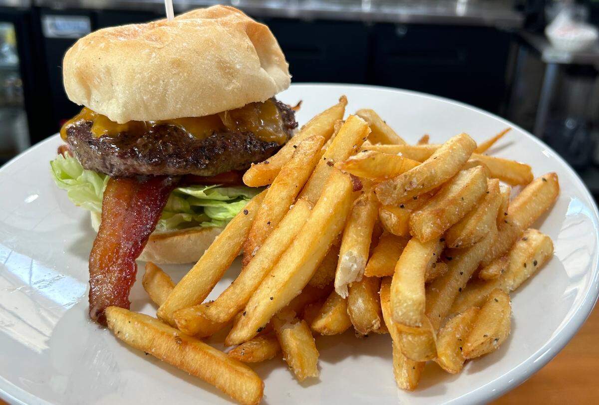 The Gastroburger at Hayne Street Gastrolounge.