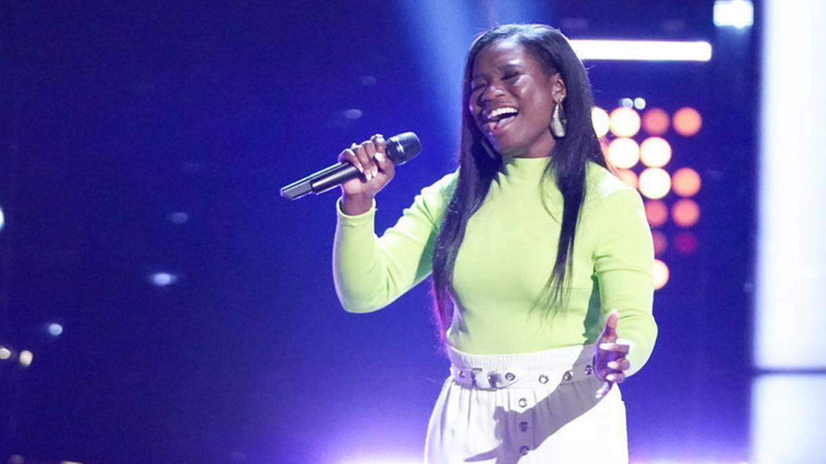 THE VOICE -- “Blind Auditions” -- Pictured: Janora Brown -- (Photo by: Tyler Golden/NBC)