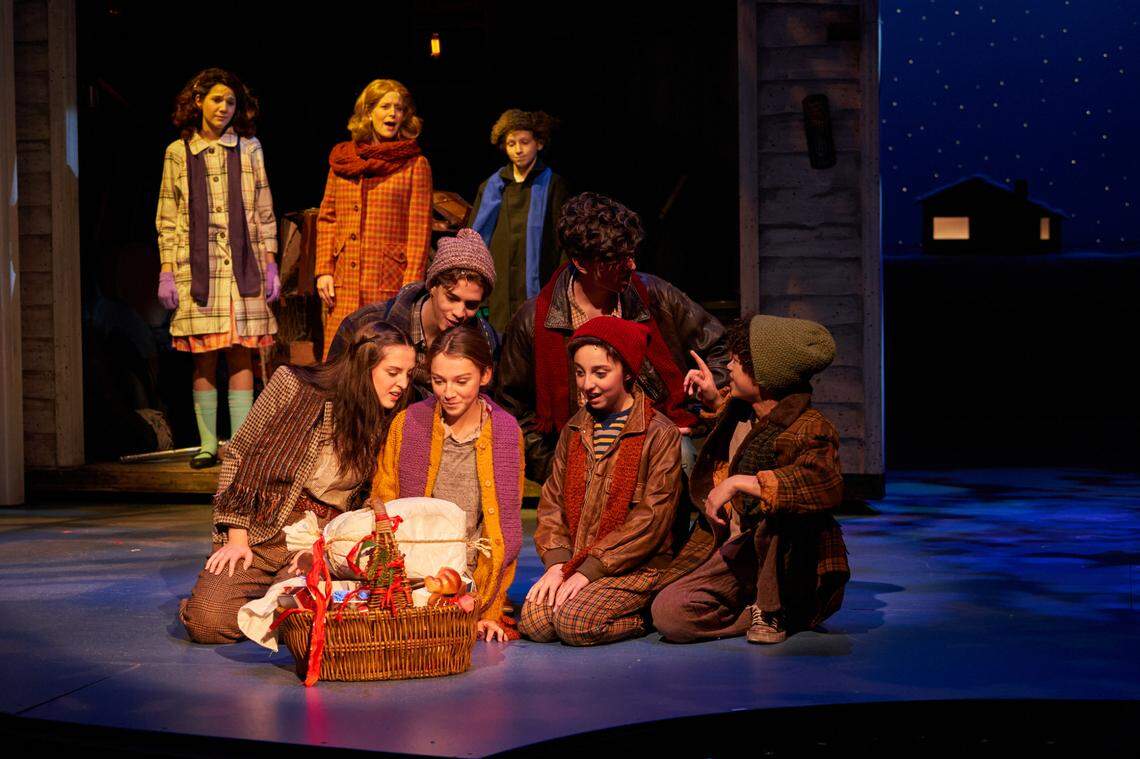 The Herdmans are back again this year for Children’s Theatre of Charlotte’s popular “The Best Christmas Pageant Ever: the Musical.”