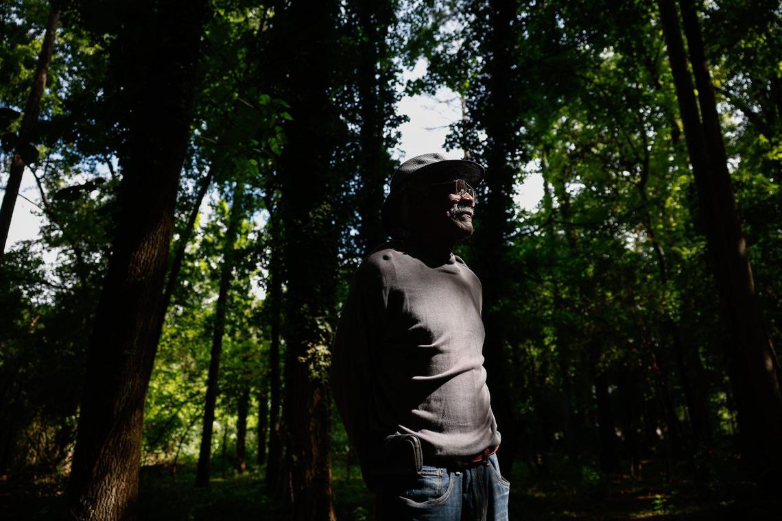 “This is sacred ground,” says Wayne Johnson, Vice President of the St. Lloyd Presbyterian Cemetery Foundation, of the cemetery located in Grier Heights, where the foundation is making efforts to preserve what is left of the lots and headstones.