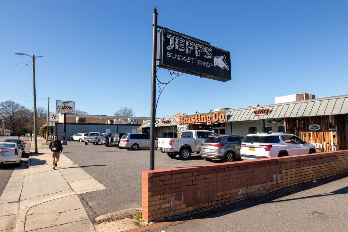 Montford Drive houses a variety of local businesses.