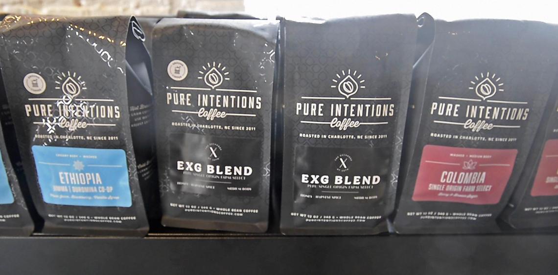 The Exchange at 36th new market concept in NoDa is teaming up with Pure Intentions Coffee and will sell the local brand, along with others.