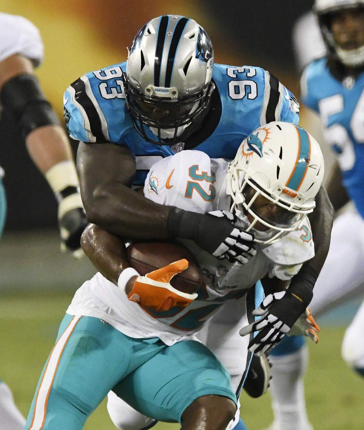 Carolina Panthers defensive tackle Kyle Love (93) is one of the most consistent and valuable pieces of the defense, but doesn’t always get the glory.