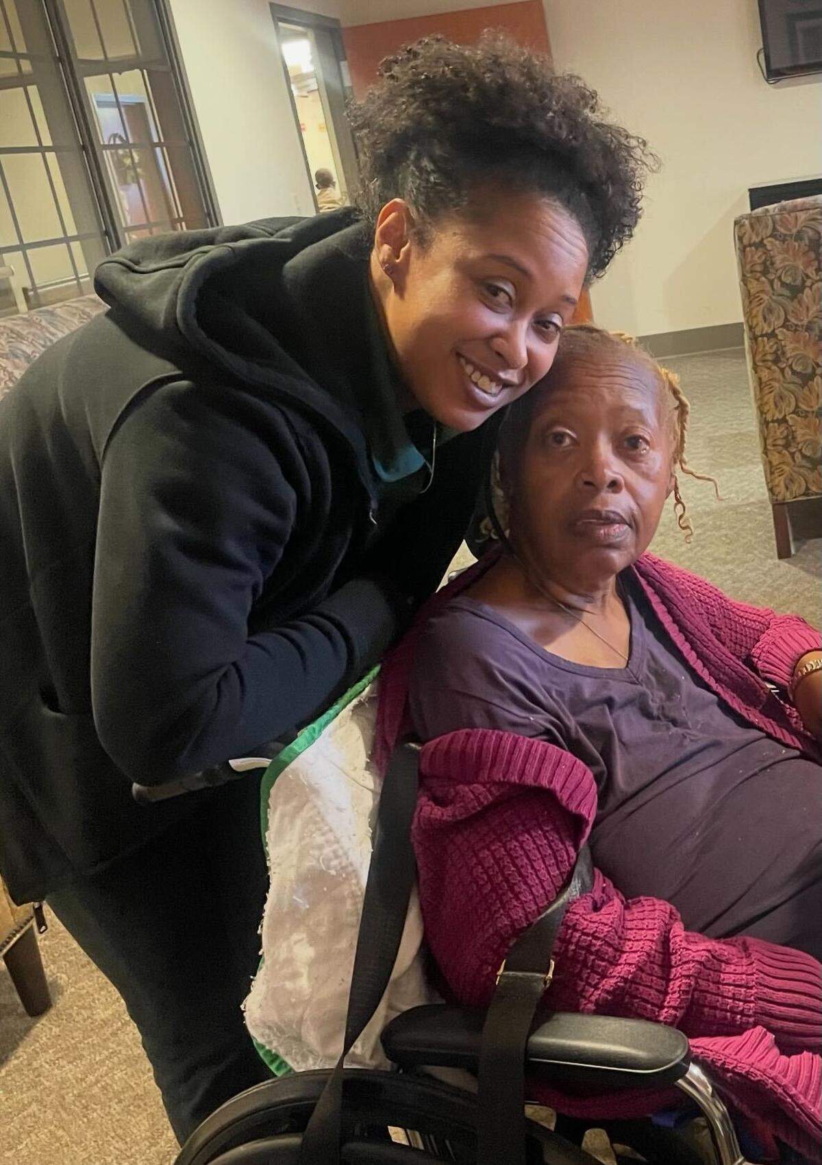 Taylor Sylver, left, was remembered by her relatives as the ‘glue of the family.’ She was killed in a shooting last week.