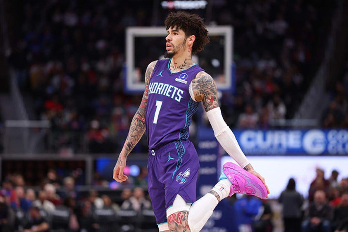 LaMelo Ball of the Charlotte Hornets.