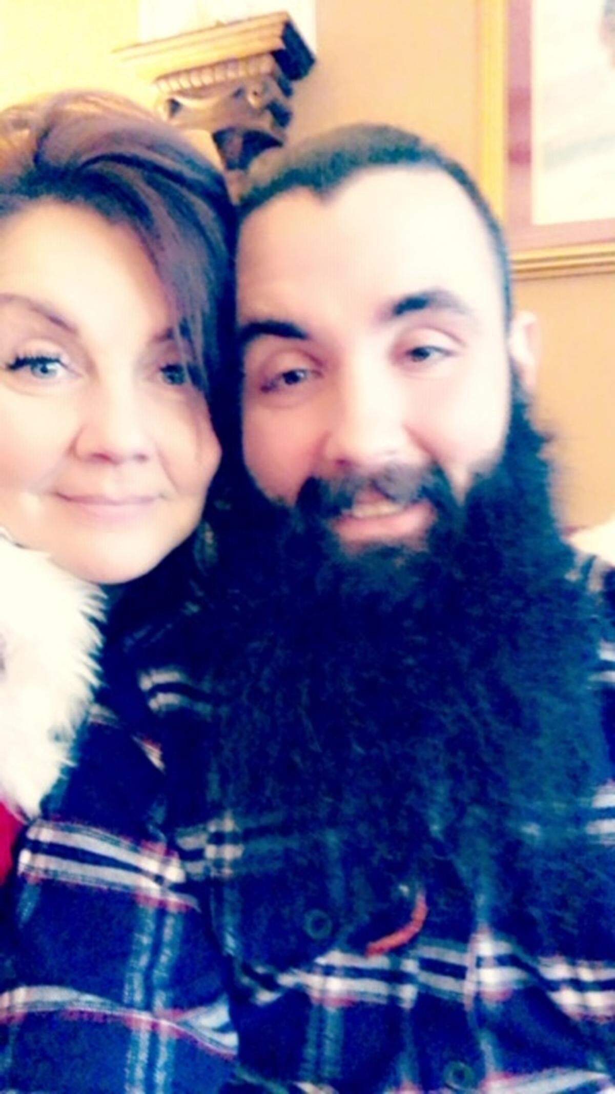 Danny Kelley with his mom, Lisa Kelley.