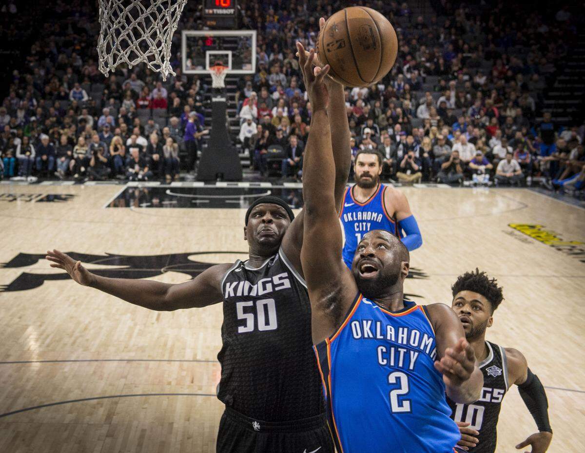 Would guard Raymond Felton (2) be interested in a return to the city where he began his NBA career? At this point, he's used to coming off the bench.