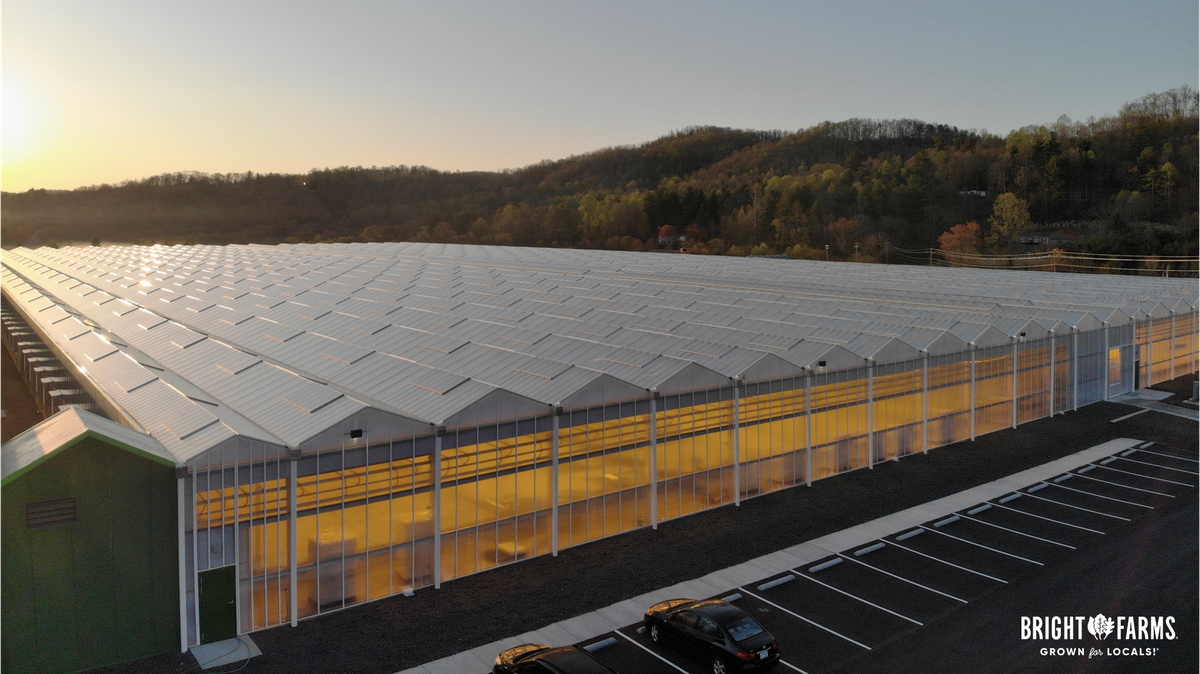 BrightFarms in Hendersonville, N.C., will hire about 60 employees, paying $13 to $15 an hour.