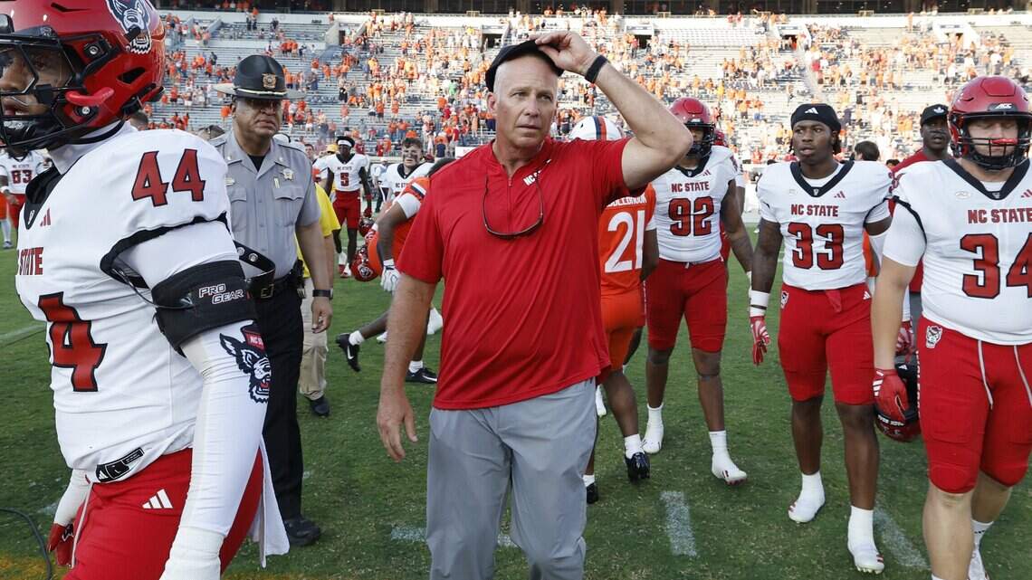 NC State’s Dave Doeren has been fired as the Wolfpack’s head coach. It was time