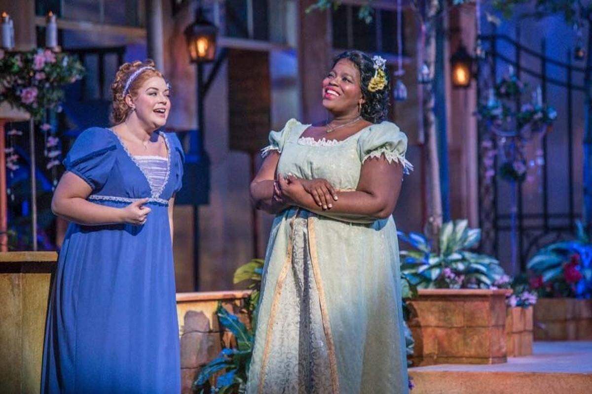 Jennifer Wiggins is a member of Opera XPress, Opera Carolina’s touring educational company, which offers productions designed to expose children to the art form.