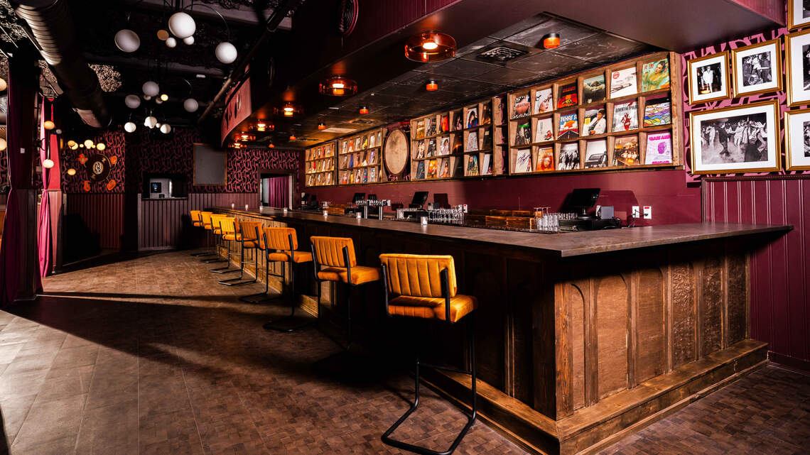 Dancing, drinks and hot dogs are coming to a South End space with vinyl vibes
