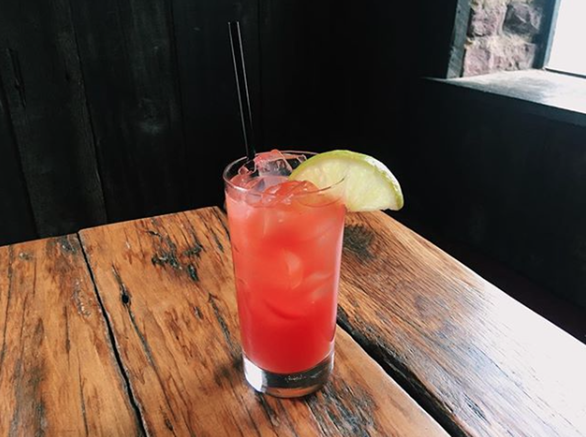 The Workman’s Friend offers a selection of $10 cocktails, such as the “Evelyn,” with watermelon-basil-infused tequila, jalapeno agave, fresh lime and fresh orange juice.