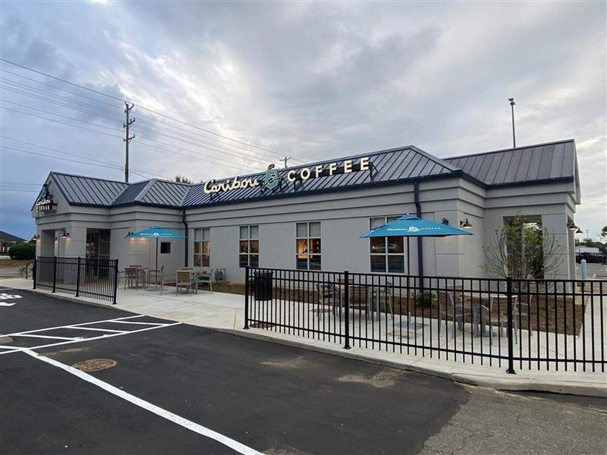 After an absence of nearly two decades, Caribou Coffee opened this Lake Norman-area store on Monday, July 15, at N.C. 150 and N.C. 115 in Mooresville.