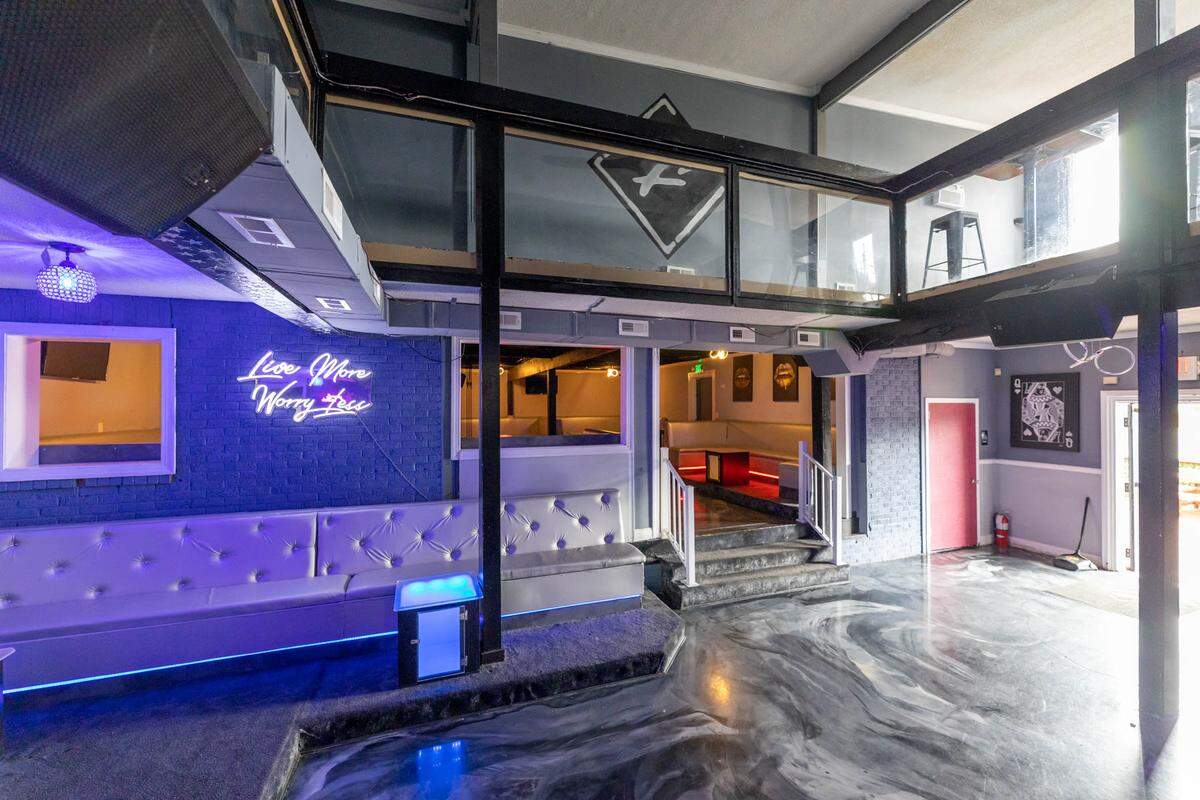 The club side of Forty8Hundred Caribbean Restaurant & Lounge.