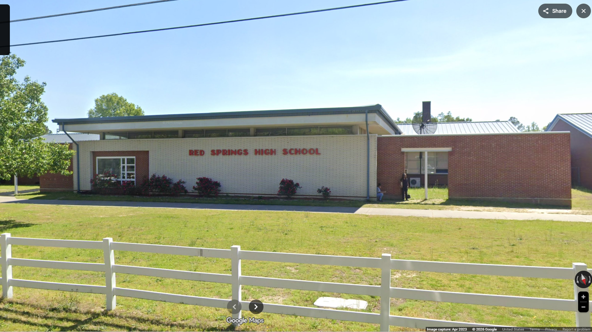 Matthew Edward Jones, 21, was arrested on the campus of Red Springs High School, the Robeson County Sheriff’s Office said in a news release. The high school is about a 91-mile drive southwest from downtown Raleigh.