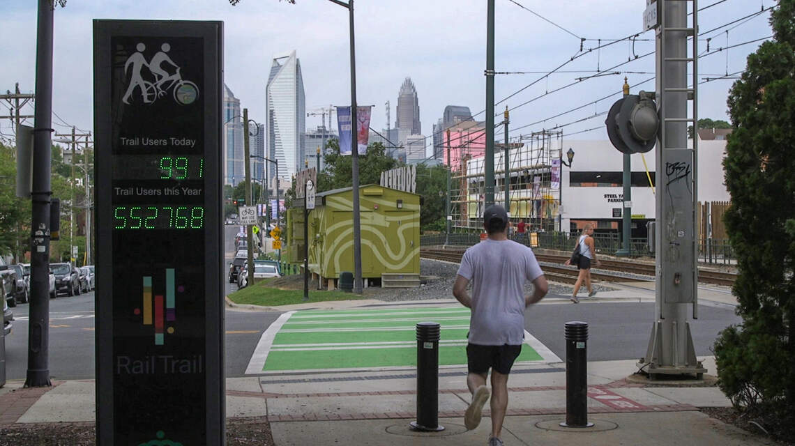 $11.5 million pedestrian bridge will connect South End and uptown, with a bank’s help