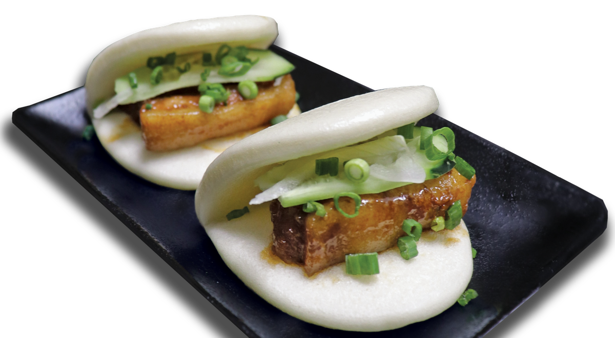 Kairu Sushi and Noodle Bar’s bao buns.