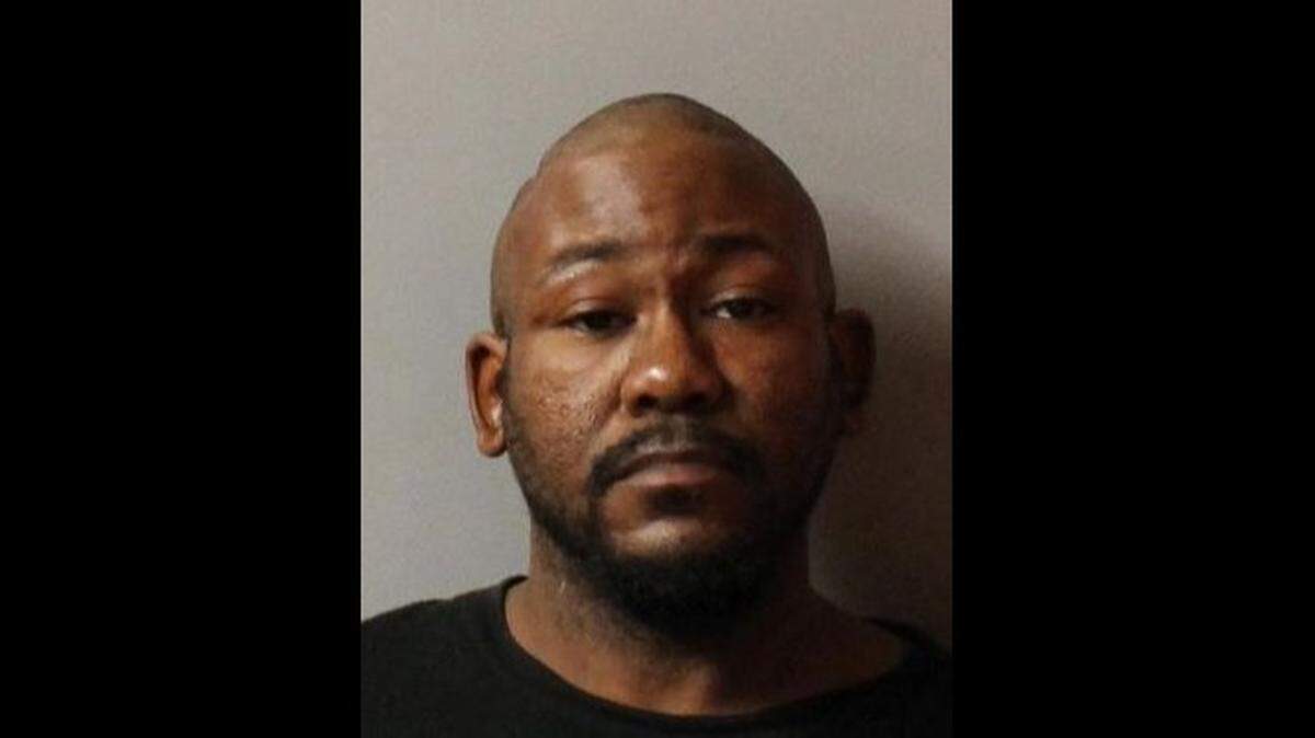 Police accused Brandon Brown, 32, of beating a blind homeless man to death with a fire extinguisher. 