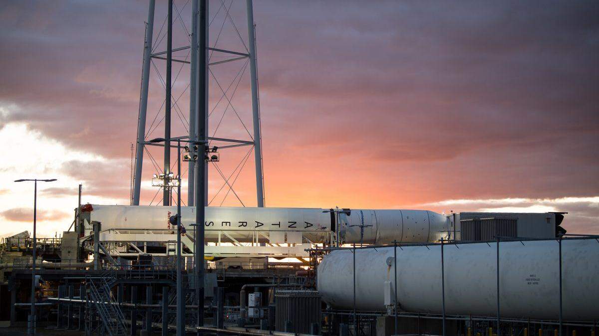 A rocket launch may be visible on the East Coast on Sunday, NASA says.