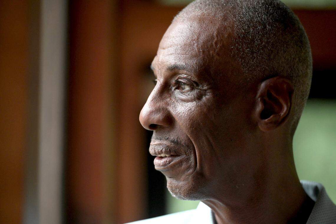 Former UNC Tar Heel, ABA and NBA basketball player Charlie Scott on Monday, June 13, 2022. Scott was UNC’s first black scholarship athlete. He was a two-time All-American and three-time all Atlantic Coast Conference selection. He was inducted into the Naismith Memorial Basketball Hall of Fame in 2018.
