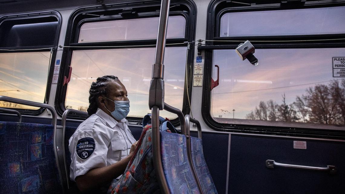 How does this Charlotte resident get to work? Follow her commute on a CATS bus