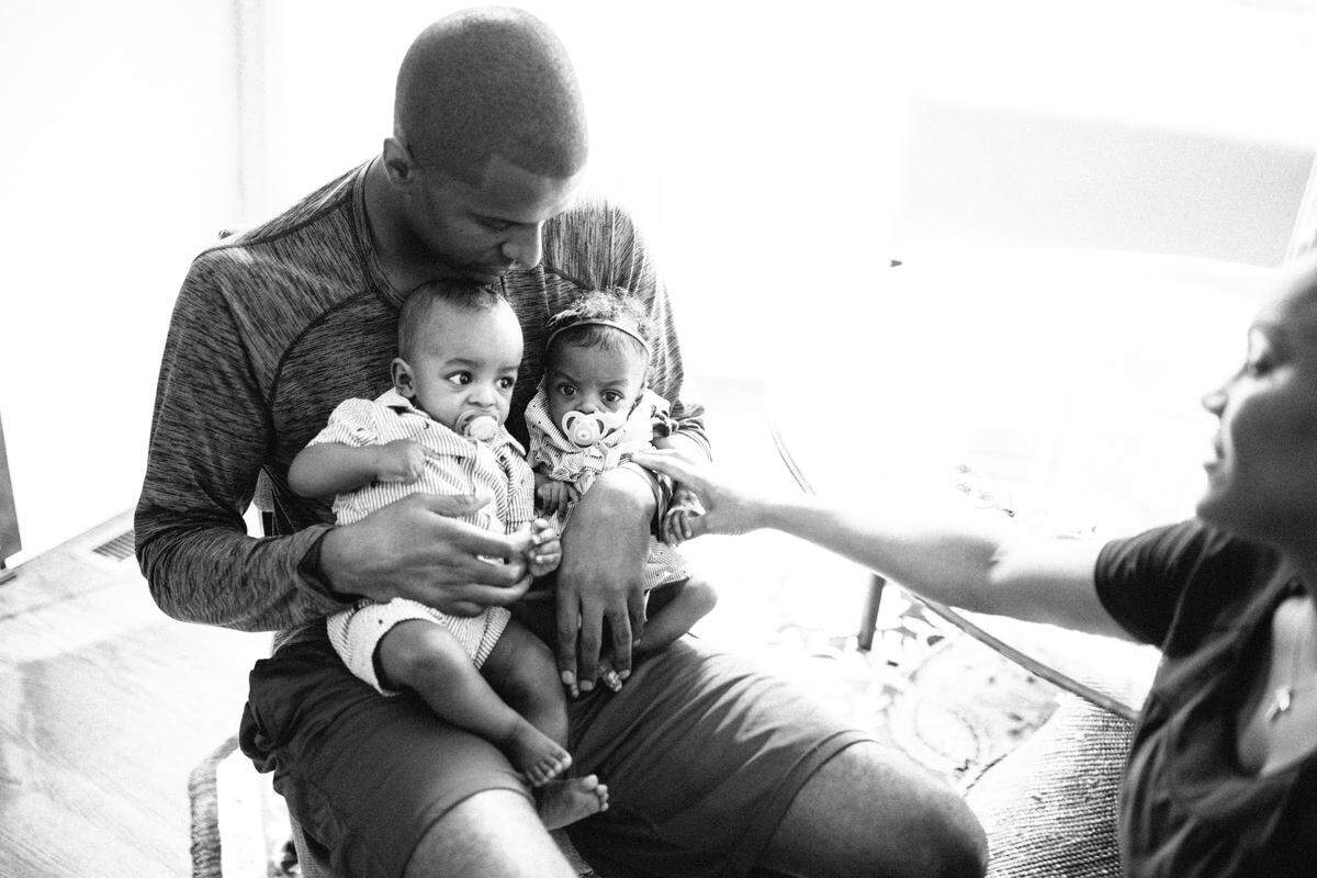 Bakari Sellers and his wife, Ellen Rucker, live in Charlotte with their twins, Stokley and Sadie.