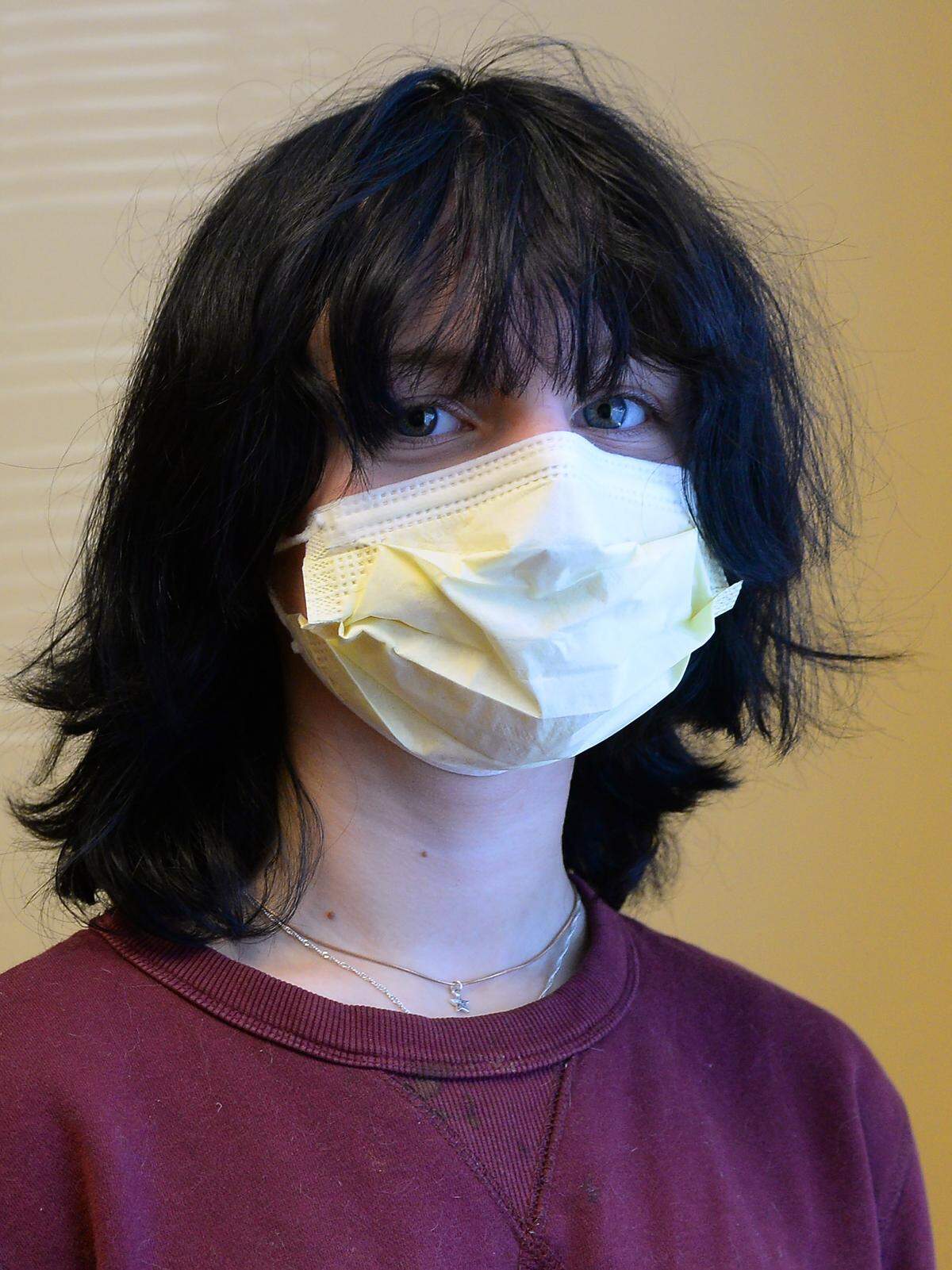 Alexa Coln, 13, received her first COVID vaccination at Novant Health’s Baldwin Ave vaccine site.