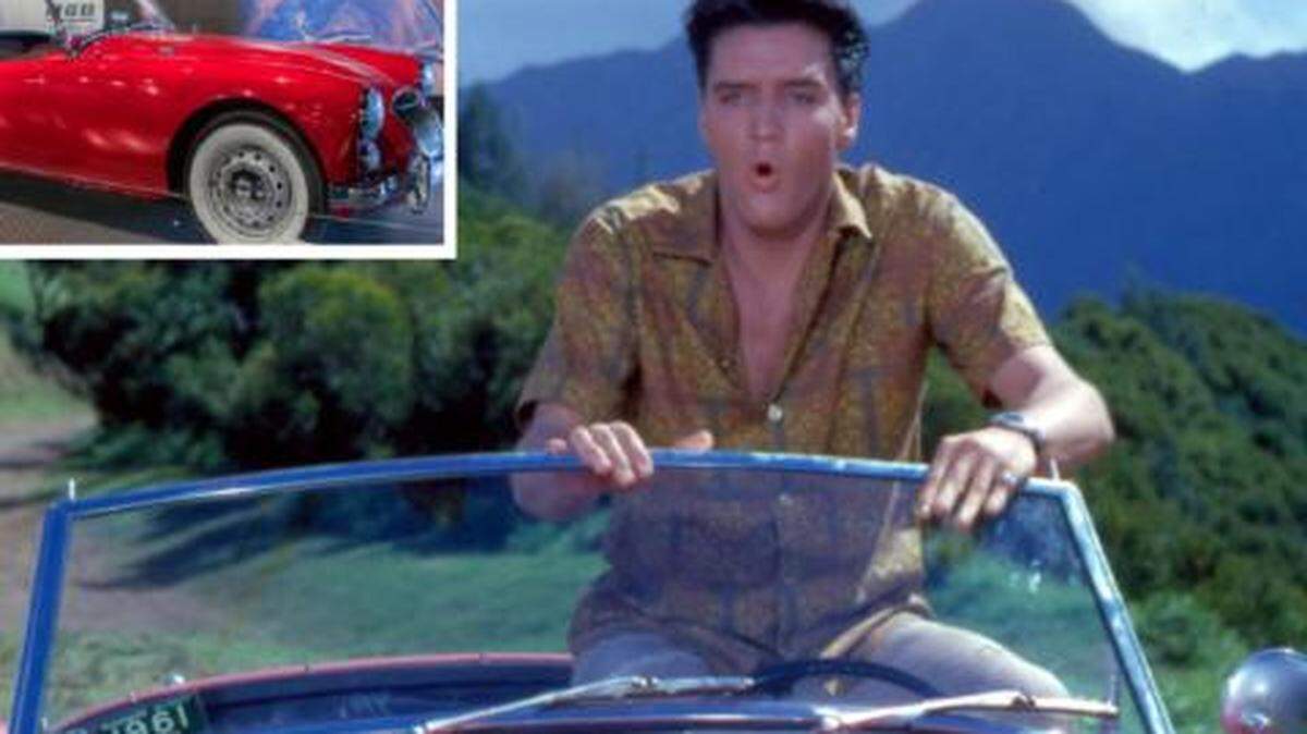 A famous Elvis Presley-owned car will appear in North Carolina for the first time this week, at the AutoFair at Charlotte Motor Speedway. Presley bought the 1960 MG after driving it in the movie ‘Blue Hawaii.’ The car is on loan from its permanent spot at Graceland.