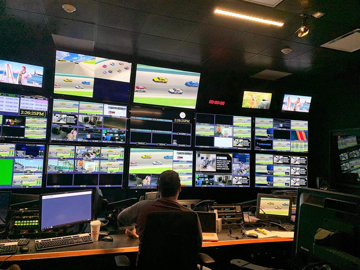 FOX Sports broadcast a virtual race on its FS1 channel in place of NASCAR’s Homestead-Miami race, which was postponed to prevent the spread of COVID-19. The exhibition “irace” featured over 20 full-time Cup Series drivers competing separately from their homes using simulator rigs.