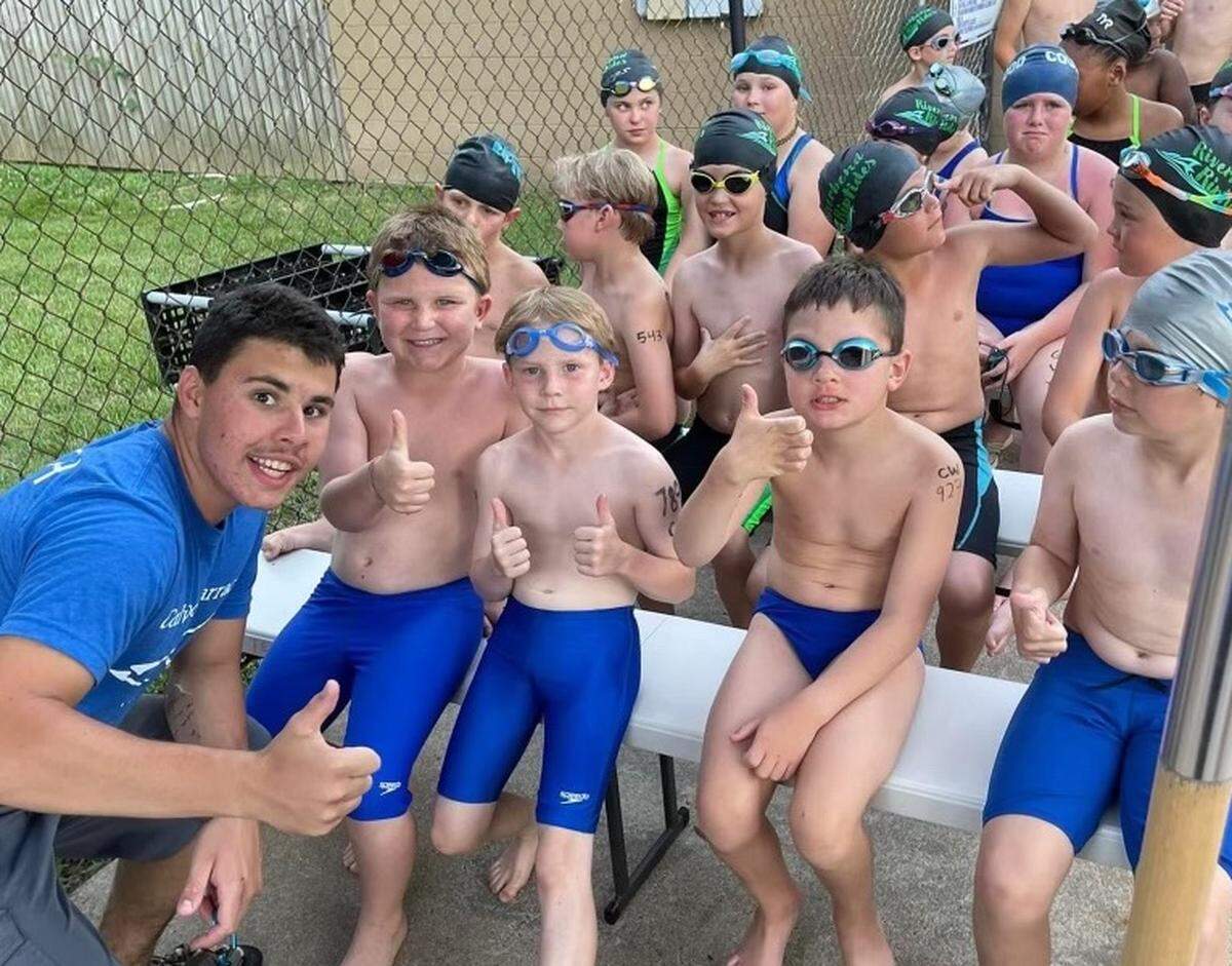 The Coulwood Barracudas swim team is open to all children, regardless of their swimming levels.