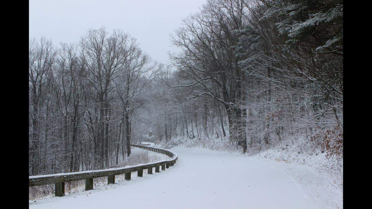 A slope on the Blue Ridge Parkway is being closed to tourists due to the circus-like atmosphere that prevails when snow is on the ground, according to the National Park Service.