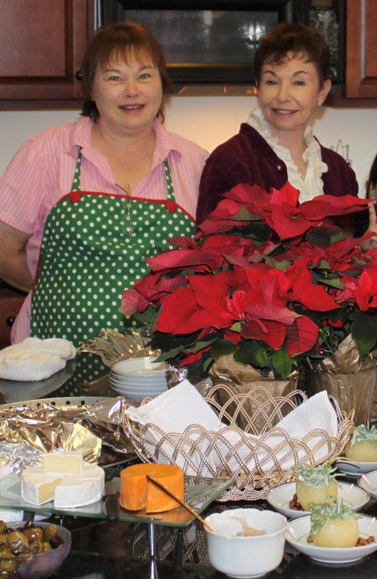 Beth Davis, left, with her mother Ellen Davis, at the holidays in 2012.