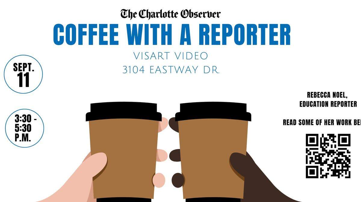 Coffee with a Reporter Series featuring Education Reporter Rebecca Noel