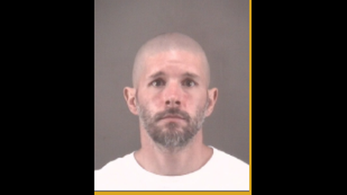 Justin Zachary Irvin, 35, is charged with indecent exposure and speeding, say records.